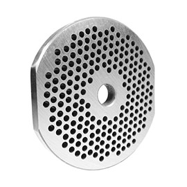 Grinder Plate #22-1/8 Hole w/ 2 Flat Edges