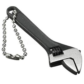 BE-TOOL Adjustable Wrench 2.5 Inch Black Small Wrench Mini Jaw Monkey Wrench for Industry and Car Repair (Pack of 1)