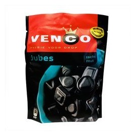 Venco Jubes Zacht Zout Licorice 8.47oz licorice bits