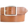 BELTINGER Denim Belt Made of Full Cowhide Leather with Double