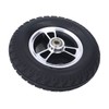Wheelchair Wheel PU Wheel Alloy Steel Hub Anti Skid Walker