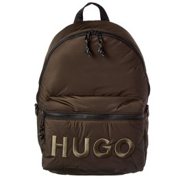HUGO Rikky Tonal Logo Nylon Backpack, juniper, PCE.