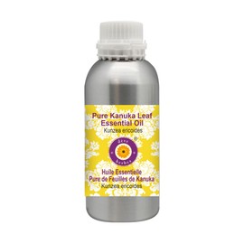 Deve Herbes Pure Kanuka Leaf Essential Oil (Kunzea ericoides) Steam Distilled 300ml (10 oz)