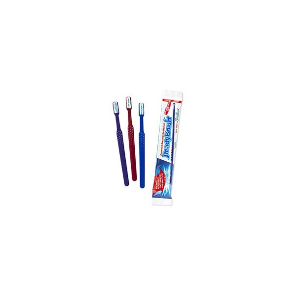 ReadyBrush Pre-Pasted Toothbrushes - Dental Hygiene Supplies - 144 per Pack