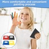 4 Pcs Art Paint Scrapers Kit, Plastic Scraper Tool, Plaster