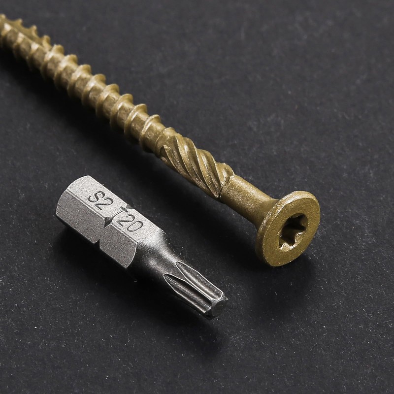 Wensilon #12 * 7" Extended Deck Screws, (44 pcs) 2