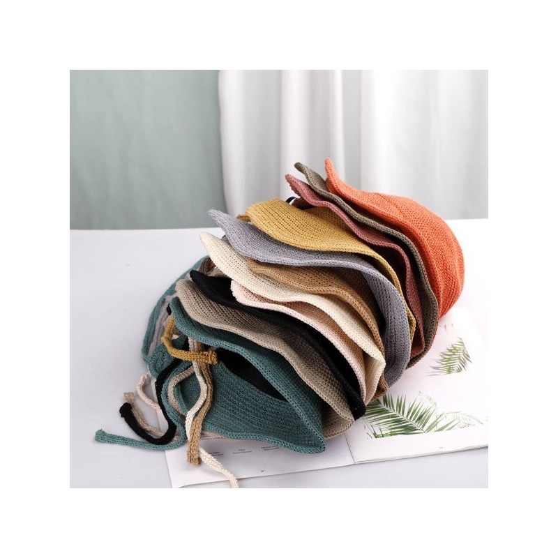 Lala 라라 자외선 차단 니트 보닛헷B(LALA2H267F) LALA UV Protection Knit