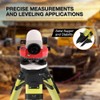 Fiberglass Surveying Tripod, Heavy Duty Green Fiberglass and Wood Tripod