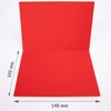 PresentFill® Folding Cards Blank in Slate Grey - 25 Folding