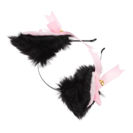 BESPORTBLE 2pcs Plush Cat Ear Headband Cute Fox Ear Hair Hoops for Cosplay Comfortable Performance Hair Accessories for Adults Durable Lightweight Design