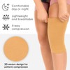 BraceAbility Elastic Slip-on Knee Sleeve | Cotton Fabric Knee Pain