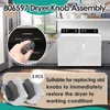 2 Pcs 806597 Dryer Knob Assembly - Replacement for Speed