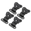 sourcing map 4Pcs Butterfly Twist Latch, 1.97 Inch Alloy Spring