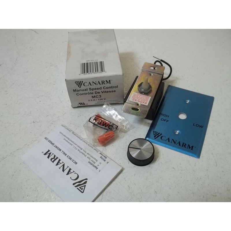 CANARM MC3 Speed Control