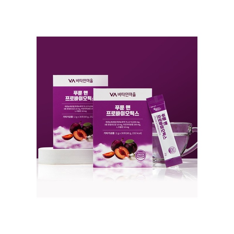 Vitamin Village Perfect Biotics Prune & Probiotics 30 Sachets x