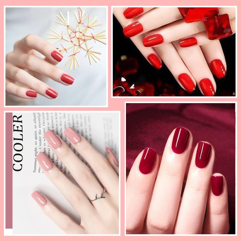 16 hojas de calcomanías de esmalte de uñas completas para