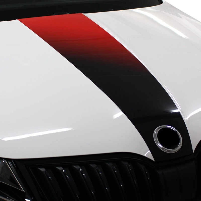 D082 Bonnet Decoration Custom Film Powerdome Sticker Design Accessories Vinyl,