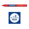 STAEDTLER 220 08 C12 Wax Crayons - 8mm Line Width,
