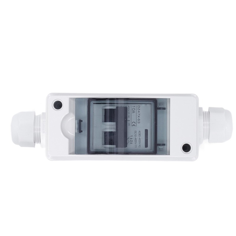 2P DC Mini Circuit Breaker IP65 Waterproof Pa66 Disconnect Switch