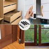 Guardapolvo y Protector para Puerta,Burletes de Cuña Puertas Ventanas,Tiras Sellado
