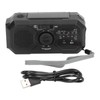 Solar Hand Crank Radio NOAA Portable Multifunctional Hand Crank Weather
