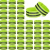 Zubebe 48 Pieces Reflective Bands Reflector Bands for Wrist, Arm,