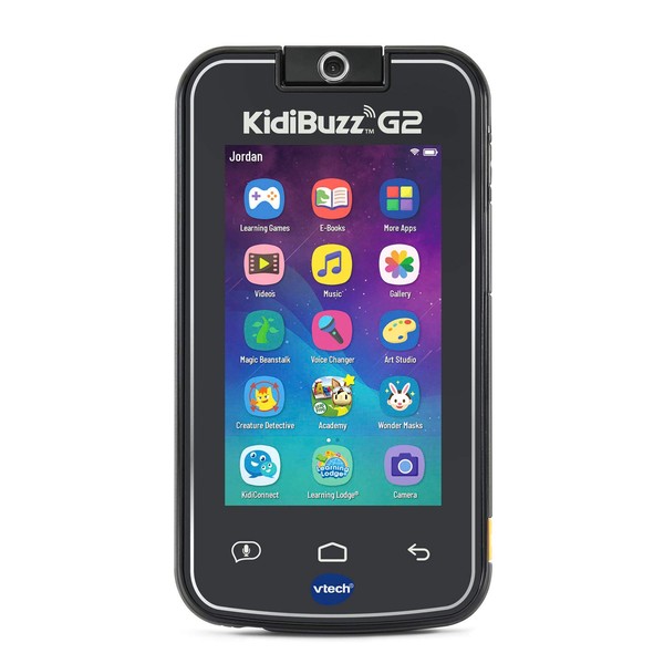 VTech KidiBuzz G2 Kids’ Electronics Smart Device with KidiConnect, Black