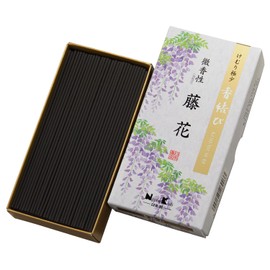 Nippon Kodo Incense Knot Faint Scented Wisteria Flower, Loose Fill, 3.9 oz (110 g)