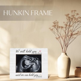 HUKINE Miscarriage Gifts Picture Frames 5x7, Memorial Photo Frame, Angel Baby Memorial Gift, Miscarriage Gifts for Mothers Dad, Baby Loss Gift