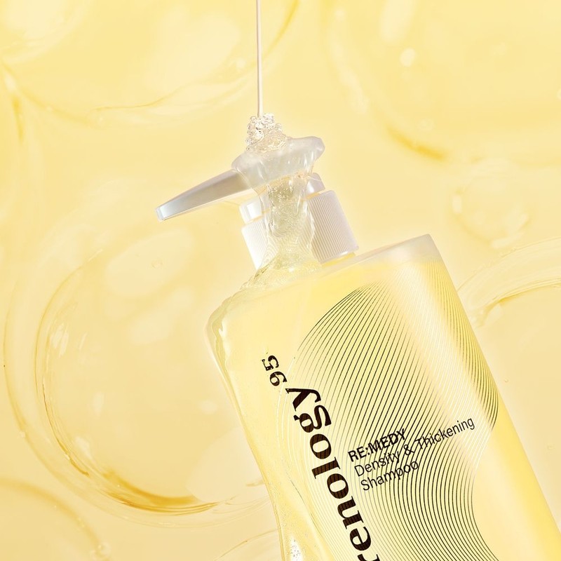 Carenology 케어놀로지 레미디 밀도 볼륨 탈모완화 /카페인/비오틴/엑토인 샴푸500ml 2개