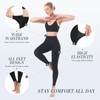 MANZI 2 Pairs Women's Footless Dance Tights Soft Solid Colored