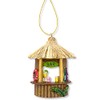 Tiki Bar Ornament - Coastal Beach Decoration for Tree