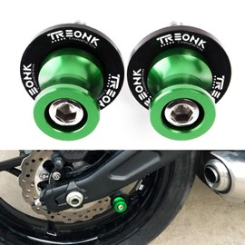 M8 Stand Mount - Mounting Stand Adapter Aluminium Swing Arm Adapter Motorcycle Prism Bushes Bobbins for Kawasaki Z900 2017-2019 Z900RS 2018-2019 Z650 2017-2019 Versys 650 2015-2019 Ninja400 2018-2019