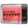 Stargazer Pastel Glitter Shaker, Coral. Cosmetic glitter powder for use