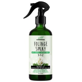 GARDENWISE Peace Lily Foliar Spray - 3-1-2 Plant Fertilizer - Premium Spray for Indoor Plants with Essential Nutrients - Peace Lily Plant Food & Fertilizer - Ready-to-Use (8 OZ)