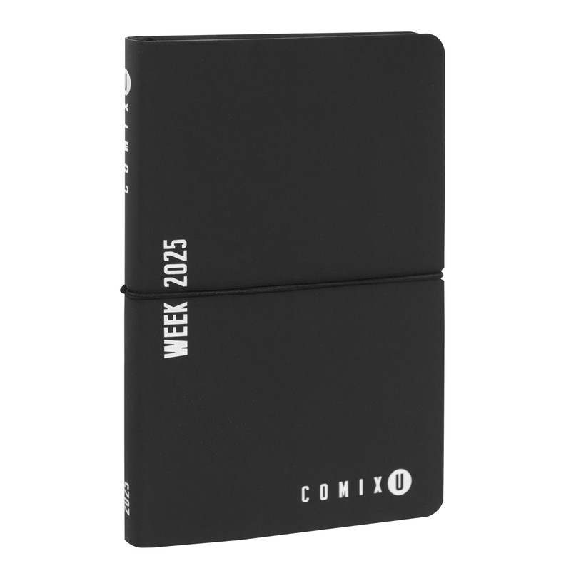 COMIX U, Medium 2025 Weekly Planner 12 Months with Calendar,