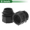 X AUTOHAUX 30mm / 1.18" Cable Glands Bellows Quick Joint