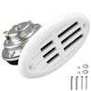 FARBIN Stainless Steel Boat Horn, 12V Marine Horn, Drop‑in Hidden