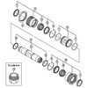 シマノ(SHIMANO) リペアパーツ ロックナット(B.C.1.37″×24T)英ネジ BB-7700 Y1TG11000