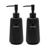 Karisky Kitchen Soap Dispenser Set with Stainless Steel Pump and