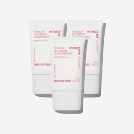 Innisfree 이니스프리 톤업 노세범 선스크린 EX 60ml 3개 Innisfree Tone Up No Sebum Sunscreen EX 60ml 3 Pieces