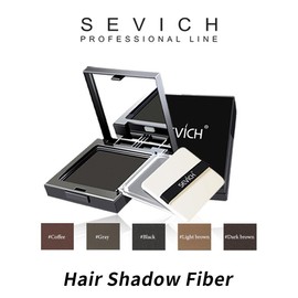 SEVICH Hair Shadow Powder Waterproof HAIR ROOT CONCEALER 12g - Color: black
