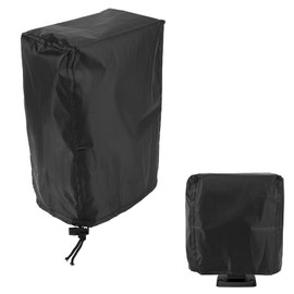 Fish Finder Cover for Lowrance & Humminbird 3-4 Inch Devices, 9.1x6.3x3.2 Inch Oxford Fabric Depth Fishfinder Cover with Silver Coating & Drawstring Waterproof Protection for Screen and Devices