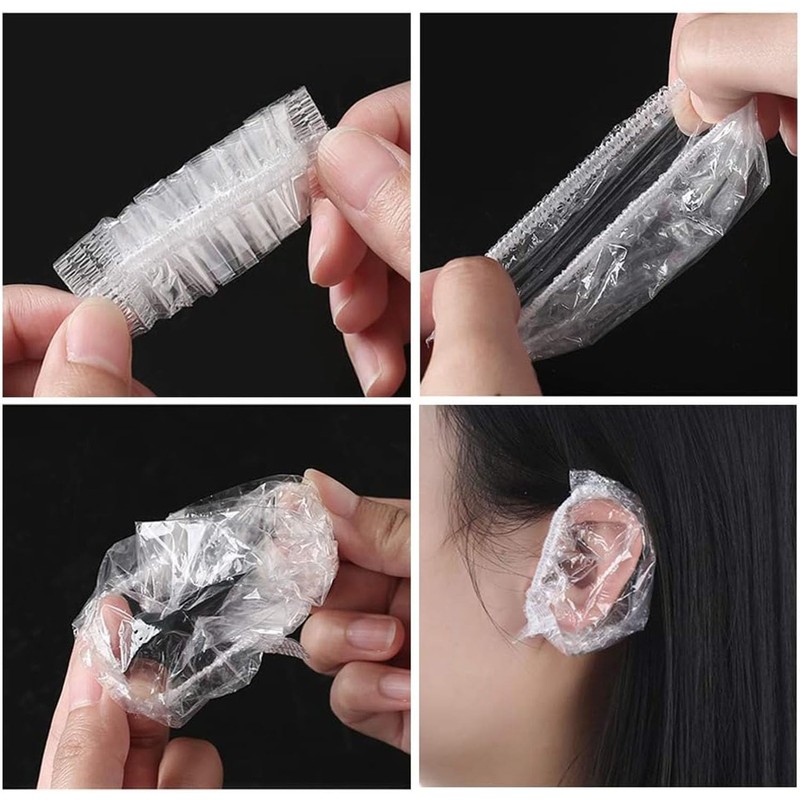 XINYUICEAN Tapas impermeables para los oídos, 100 Protectores auditivos desechables,