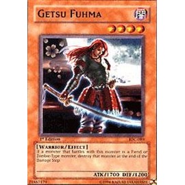 Yu-Gi-Oh! - Getsu Fuhma (IOC-089) - Invasion of Chaos - 1st Edition - Rare
