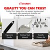 Chef Craft Select Heavy Duty Basting Spoon, 12 inch, Stainless