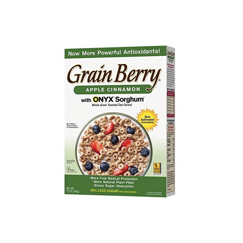 Grain Berry Apple Cinnamon Cereal, 12 Ounce