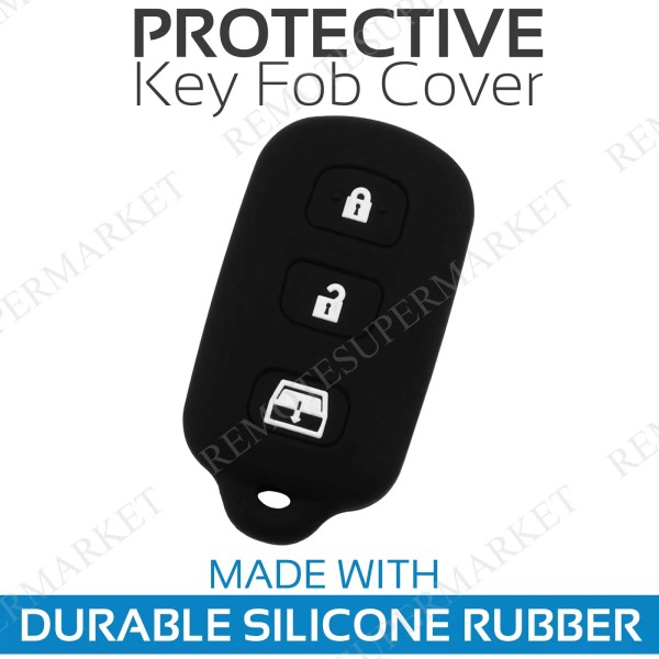 RemoteSuperMarket Key Fob Cover For 2001-2007 Toyota Sequoia Remote Case