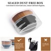 Pack of 3 Magic Foundation Brush, Flat Foundation Brush, Oval