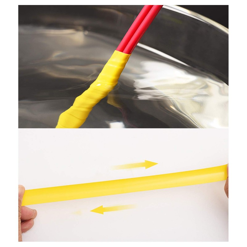 Maveek Electrical Tape 0.6 Inch 15M Yellow Electrical Insulation Tape,